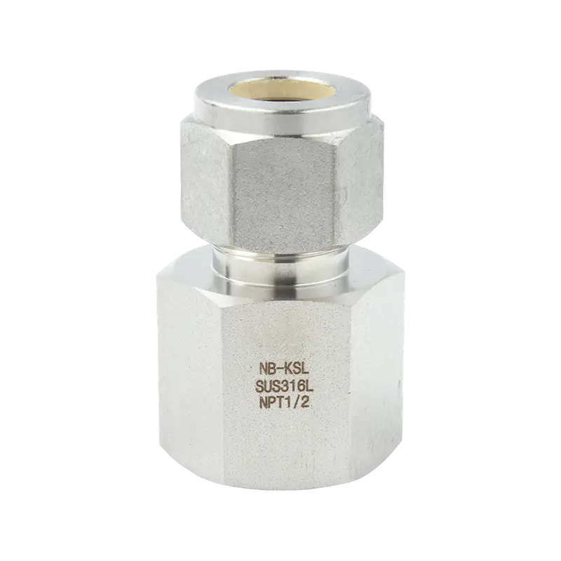 Conector cu filet intern din oțel inoxidabil 316L